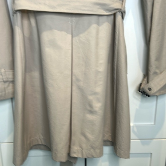 Barney’s New York 3/4 Trench Coat Tan Women Size M - Picture 8 of 16